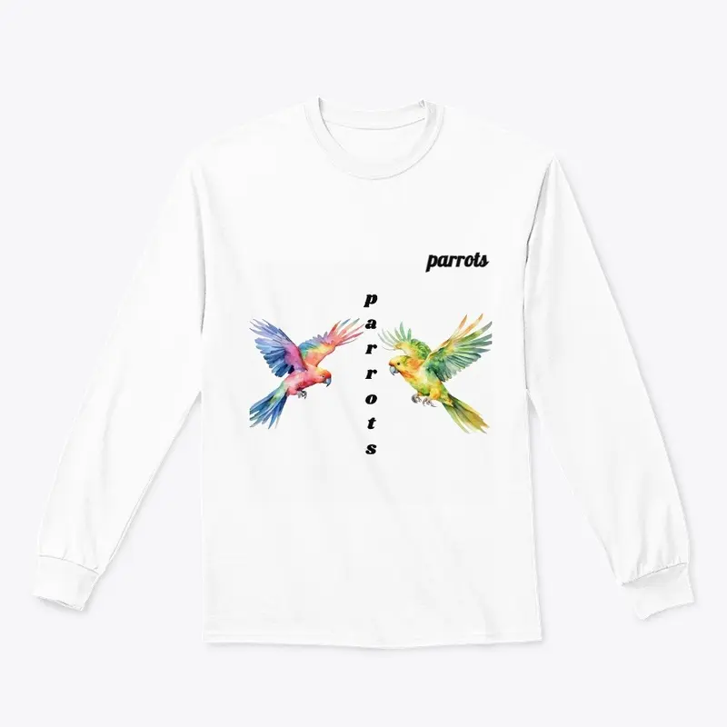 Beautiful parrots t-shirts 