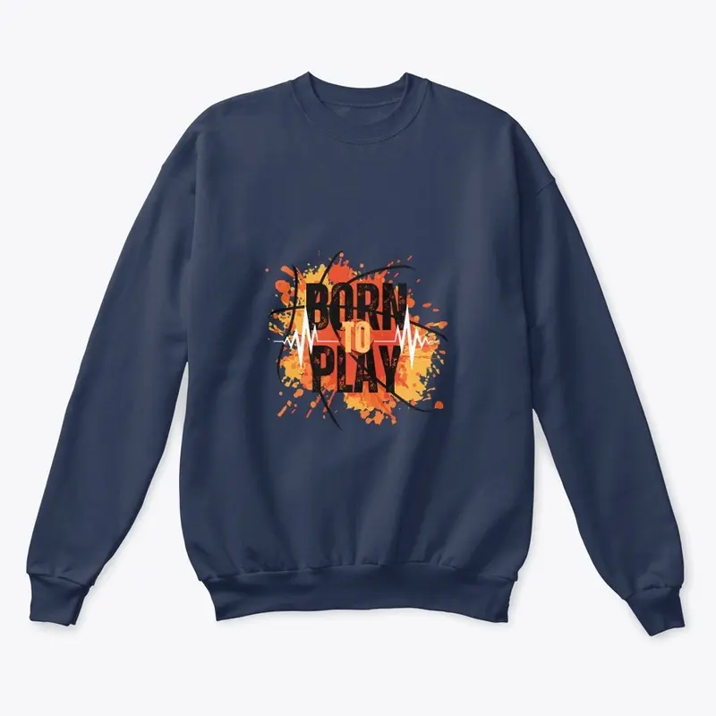 Beautiful t shirts|born to play design 