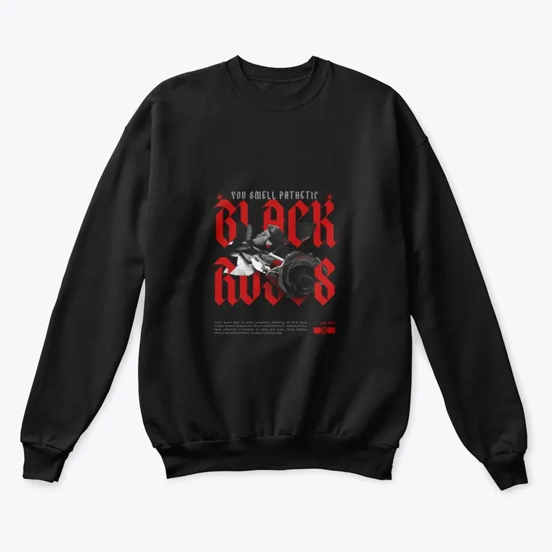 BLACK ROSES classic design for men